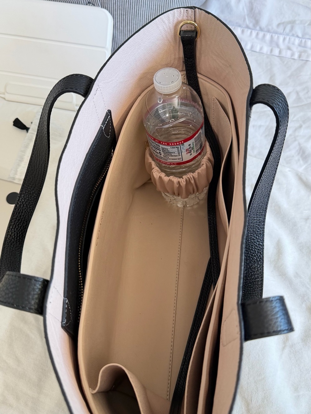 Cuyana Blush Pink Insert Organizer for SMALL structured tote - Picture 5 of 7